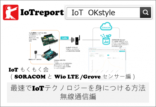 【IoTreport】IoT もくもく会（SORACOM と Wio LTE /Grove センサー編）#173